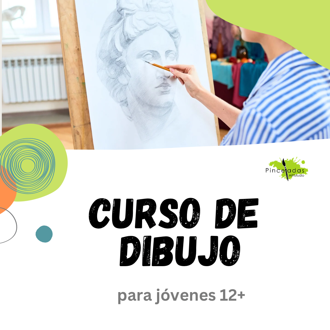 Curso Dibujo para jóvenes 12+ | martes | Agosto a Diciembre 2024