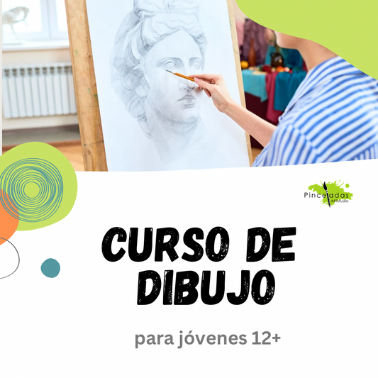 Curso Dibujo para jóvenes 12+ | martes | Agosto a Diciembre 2024