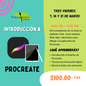 Introducción a Procreate | viernes 4:00pm - 5:30pm | Cursos Cortos 2025