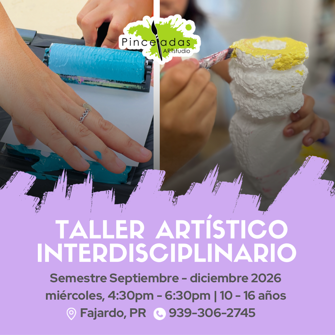 MATRÍCULA TALLER ARTÍSTICO INTERDISCIPLINARIO | SEPTIEMBRE - DICIEMBRE 2026