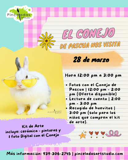 El Conejo de Pascua nos visita | sábado 28 de marzo
