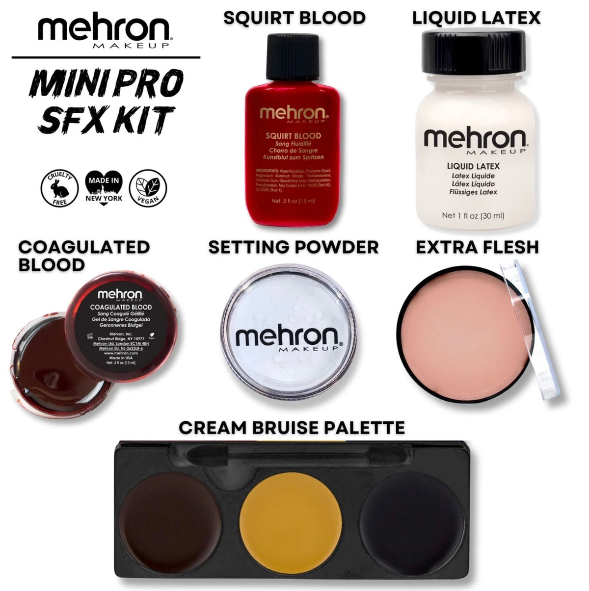 Mehron - Special FX Mini-Pro Makeup Kit