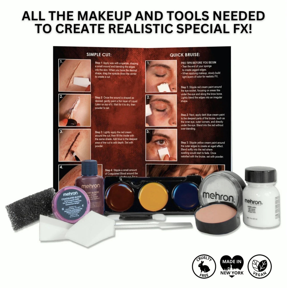 Mehron - Special FX Mini-Pro Makeup Kit