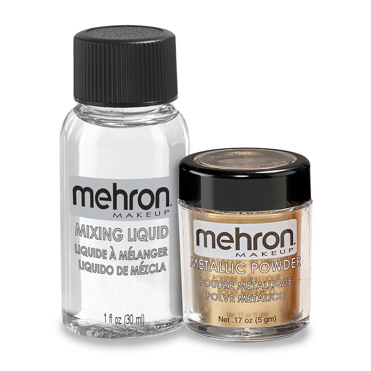 Mehron - Metallic Powder with Mixing Liquid