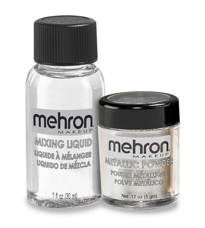 Mehron - Metallic Powder with Mixing Liquid