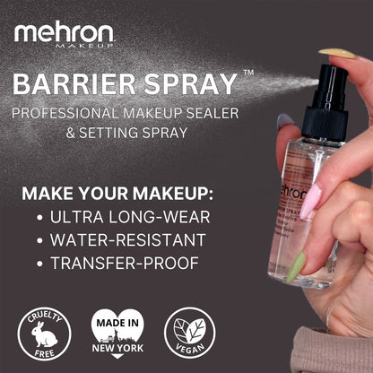 Mehron - Barrier Spray Sealer Fixative