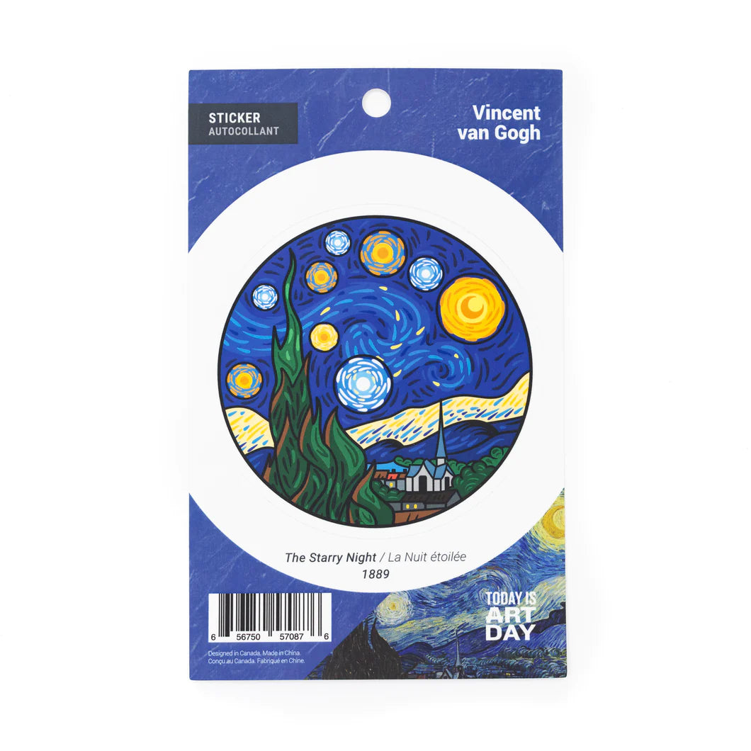 Sticker | Vincent van Gogh : The Starry Night