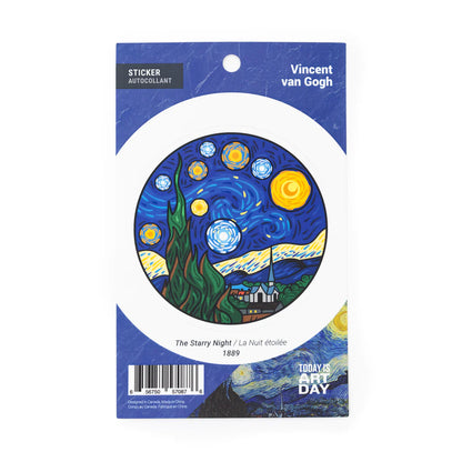 Sticker | Vincent van Gogh : The Starry Night