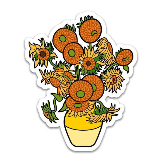 Sticker | Vincent van Gogh : Sunflower