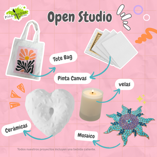OPEN STUDIO | RESERVA POR PERSONA