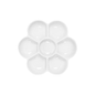 Yasutomo Watercolor Porcelain Flower Dish 5"