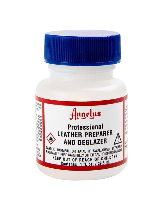 Angelus Leather Preparer and Deglazer 4oz