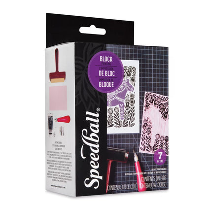 Speedball Block Printing Starter Kit 7PC