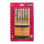 Sakura 6pc Micron Set - Fine & Bold Line | Black