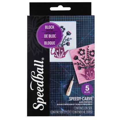 Speedball Speedy-Carve Block Printing Kit 5pc