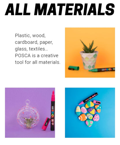 POSCA Extra-Fine 8 colores