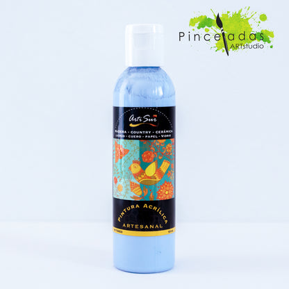 ArtiSur Pintura Acrílica Colores Azules 120 ml