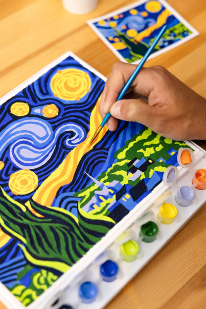 Paint by Numbers Kit - Starry Night - Van Gogh