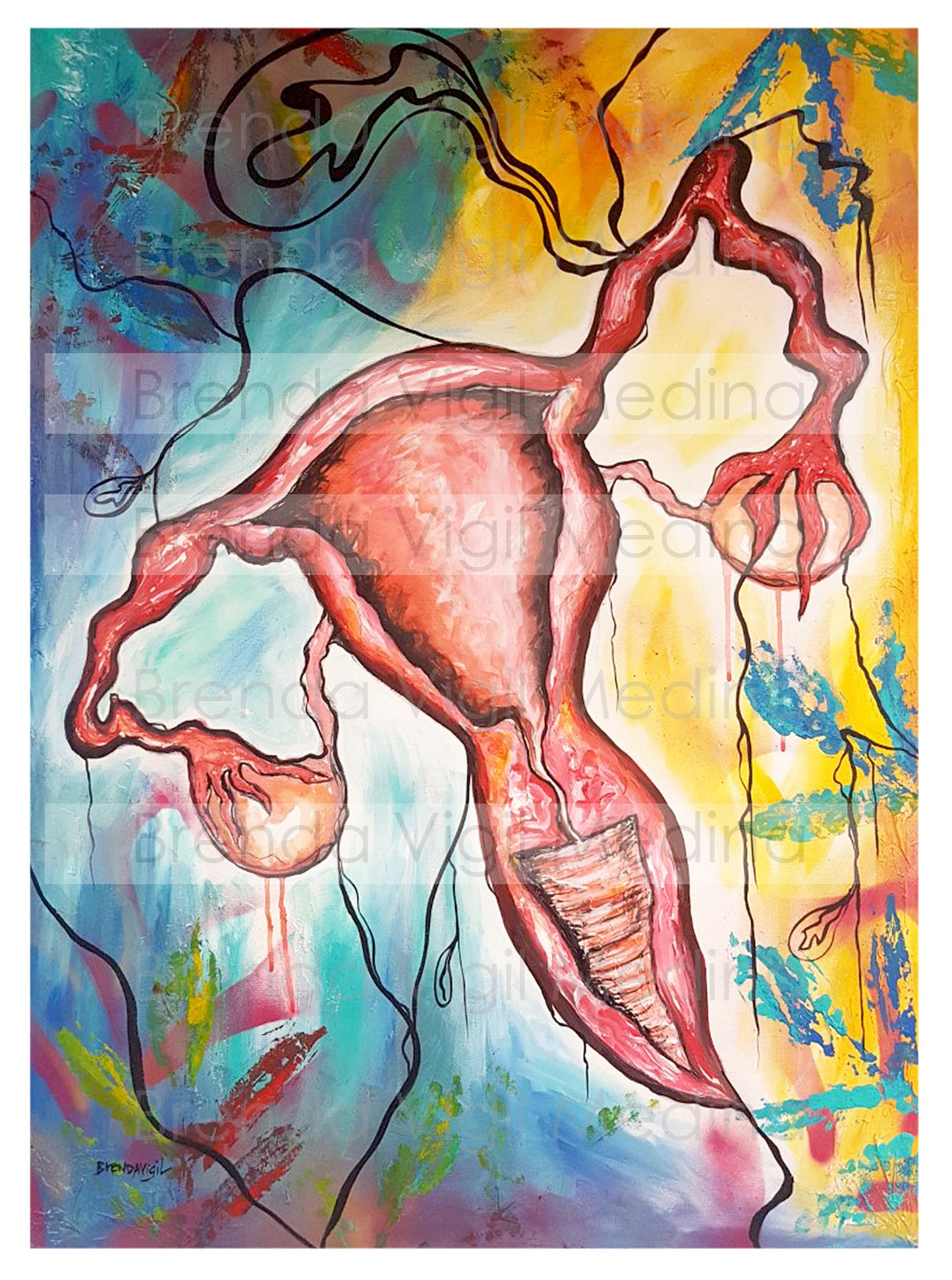 "Poderosa" 2018 - Digital Print 5"x7"