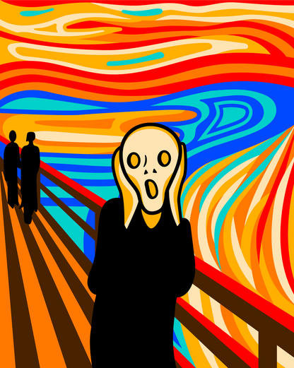 Paint by Numbers Kit - Edvard Munch - The Scream