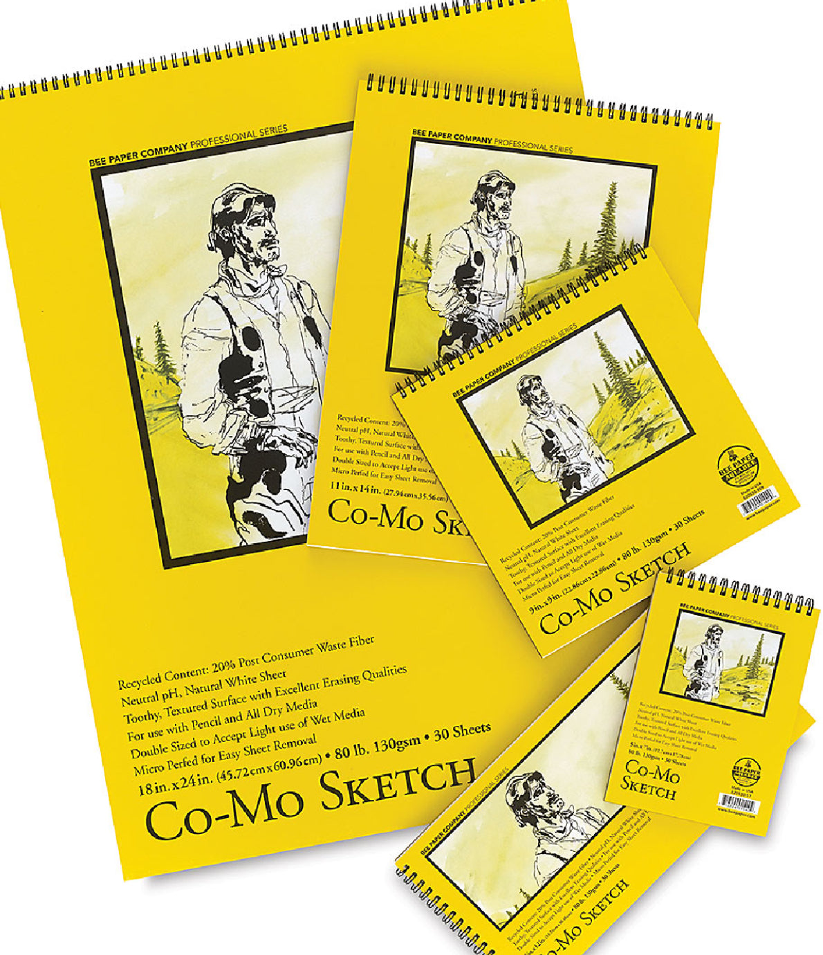 Bee Paper Company - Co-Mo Heavyweight Sketch & Draw Paper