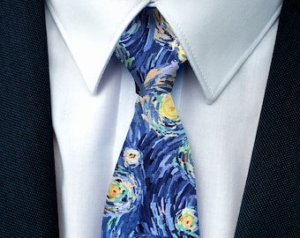 Corbata Starry Night Van Gogh