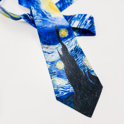 Corbata Starry Night Van Gogh