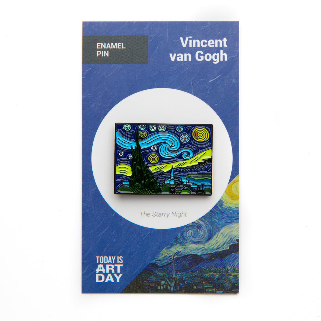 Pin Vicent van Gogh The Starry Night