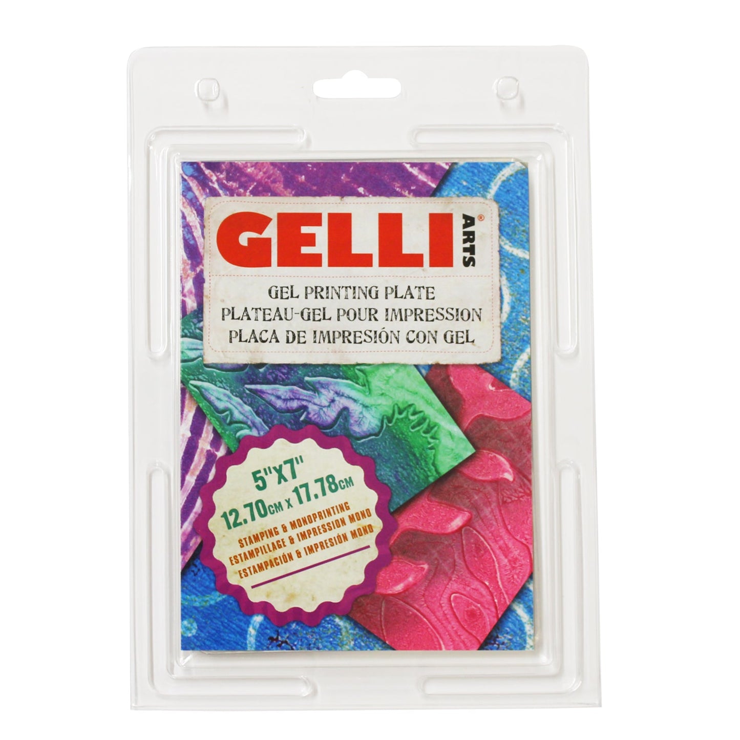 Gelli Arts® Printing Plate  5 “ x 7 “