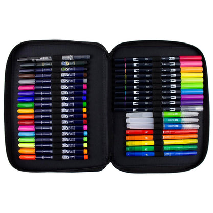 Tombow Zipper Marker Case - Black